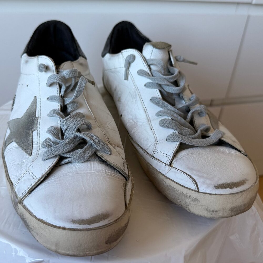 Golden Goose Men's Super-Star Shoes (Size 11 / 44)